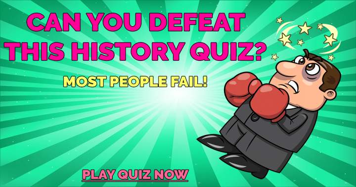 Historical Trivia Test