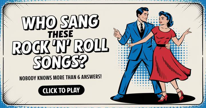 Banner for Who Sang These Rock 'n' Roll Songs?